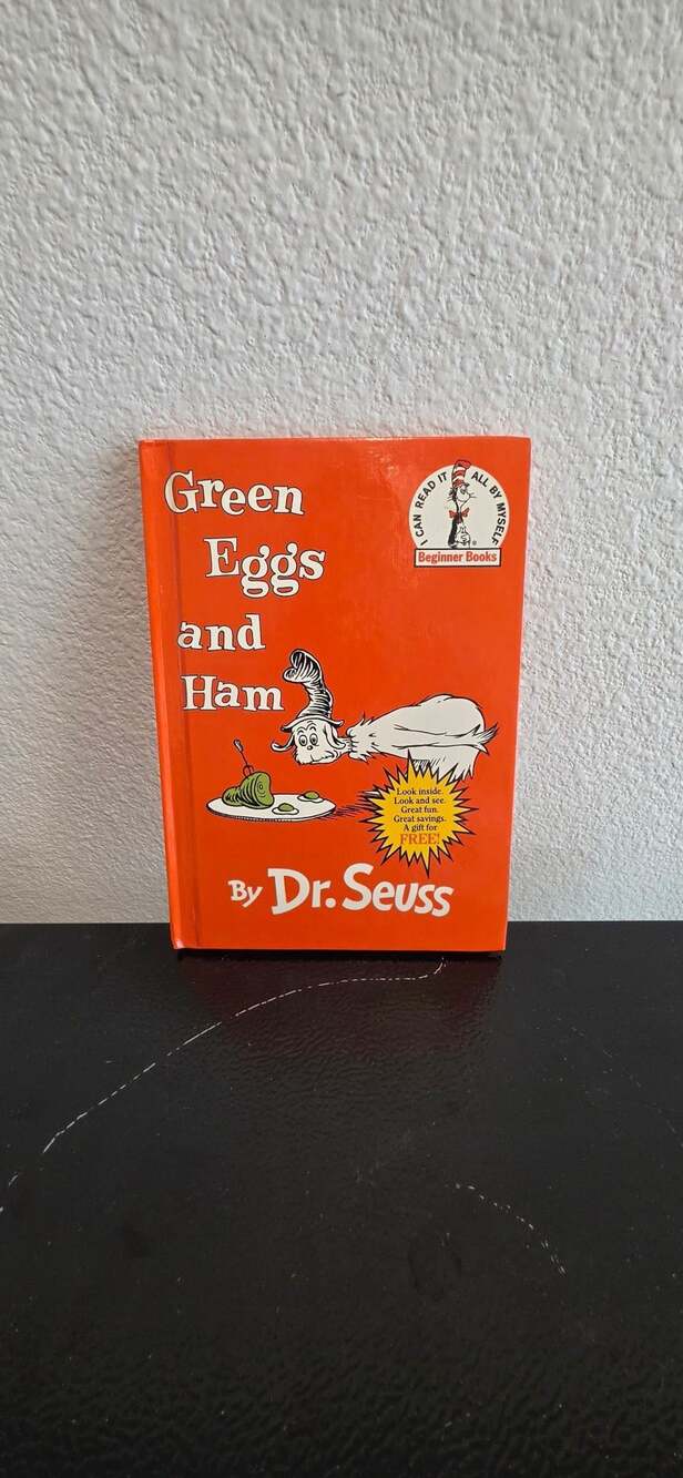 Green Eggs and Ham By Dr. Seuss Hardcover Book